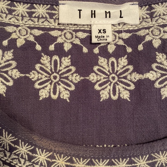 THML embroidered blouse - Picture 6 of 7